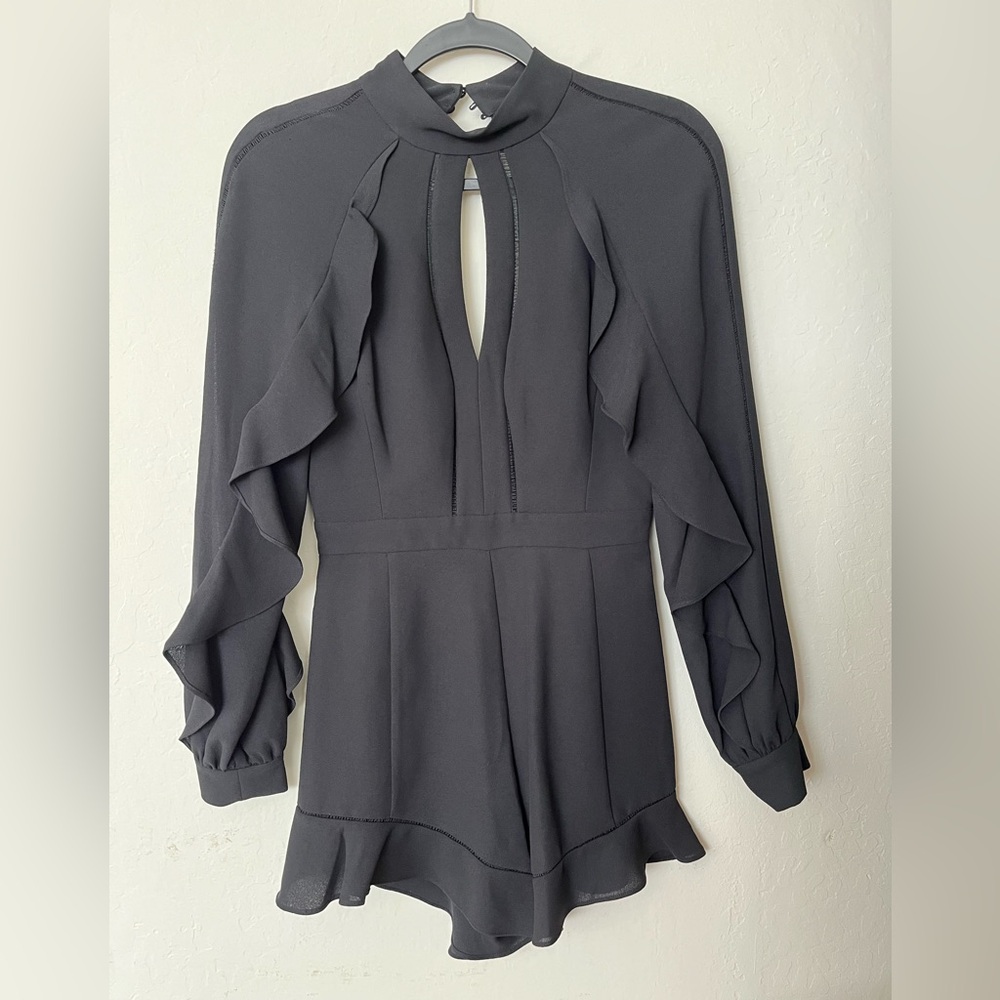 BCBG Maxazria jumpsuit, black color, Size XS